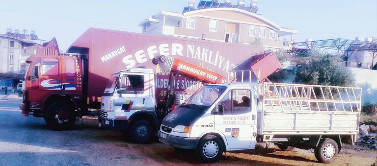 İlden İle Taşımacılık Manavgat Evden Eve NakliyatKiralık Asansör